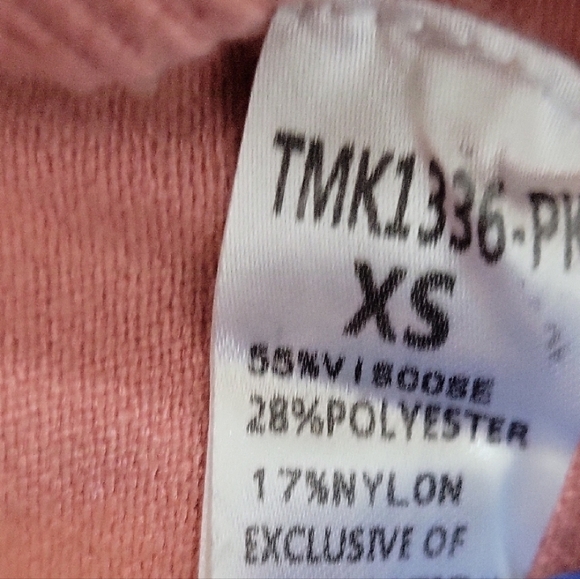 THML For Anthropology Boho Chic Coral Pink Fringe Sweater Oversized XS, Artsy - Picture 3 of 5